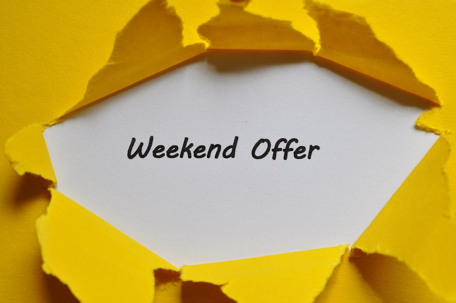 Last Minute Deals for Weekend Warriors